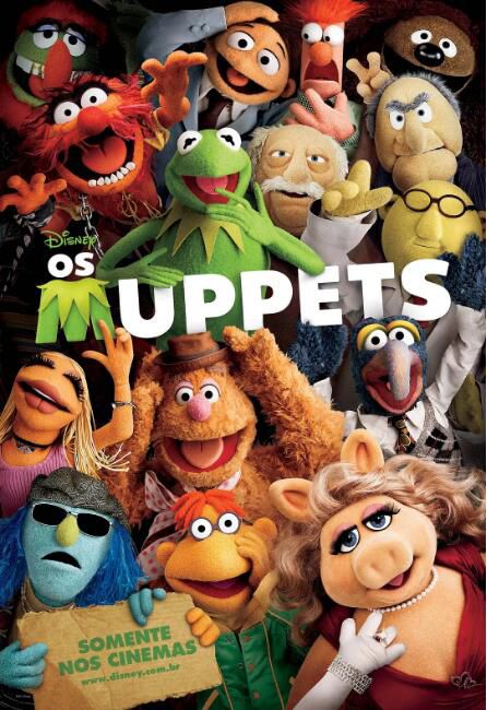 2011美國電影 布偶大電影/慈善星輝布公仔 The Muppets 英語中字 盒裝1碟