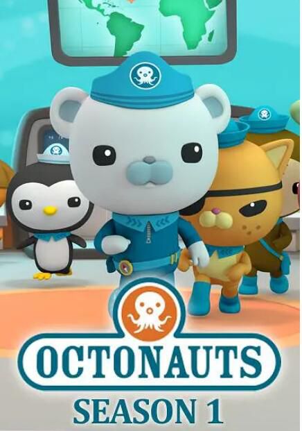 2014高分英國動畫 海底小縱隊/The Octonauts 第1-4季 英語中字 盒裝8碟