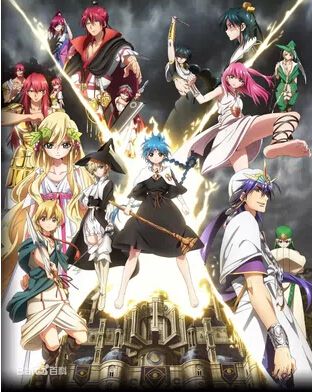 14年度更新完結 MAGI 魔笛 1-2季完整TV版 2碟DVD