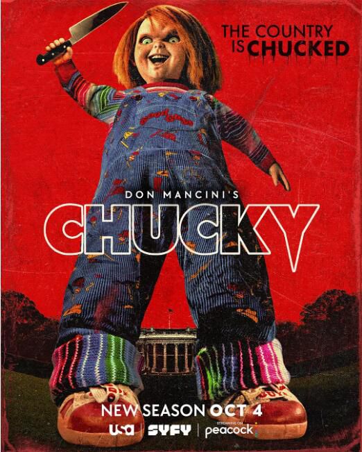 2023美劇 鬼娃恰吉 第三季/Chucky 紮克瑞·亞瑟 英語中字 盒裝2碟