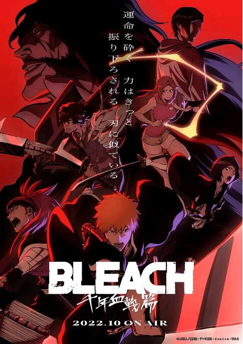 2022動畫 死神 千年血戰篇/BLEACH 千年血戰篇 全13集 日語中字 2碟