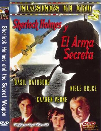 1943美國電影 秘密武器 二戰/間諜戰/ DVD