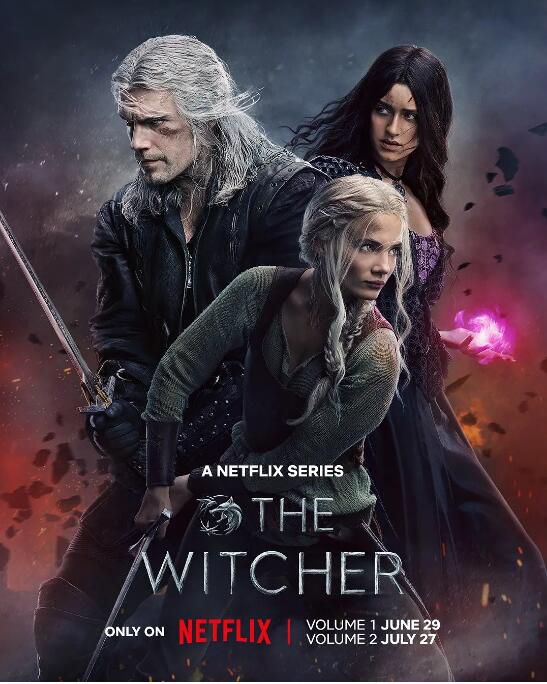 2023美劇 獵魔人/The Witcher/獵魔士 第三季 亨利·卡維爾 英語中字 2碟