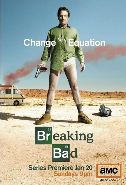 2008高分美劇 絕命毒師/超越罪惡/制毒師Breaking Bad 第1-5季 英語中字 盒裝10碟