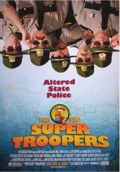 2001美國電影 超級騎警/烏龍巡警/Super Troopers 傑伊·錢德拉薩卡 英語中字 盒裝1碟