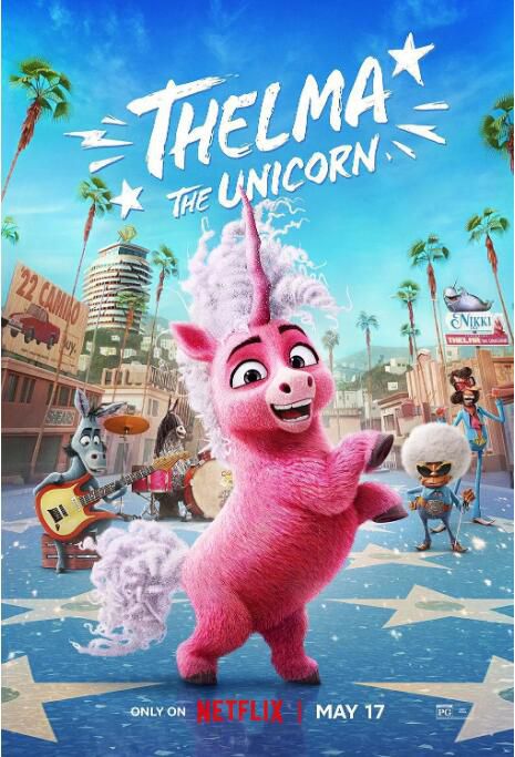 2024歐美動畫 獨角獸塞爾瑪/Thelma the Unicorn 英語中字 盒裝1碟