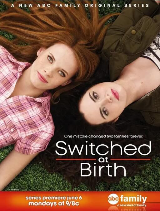 2011美劇 錯位青春/交換命運/Switched at Birth 第1-5季 凱蒂·勒克萊齊 英語中字 30碟