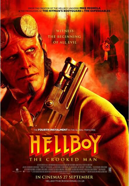 2024美國恐怖電影 地獄男爵：歪曲人 Hellboy: The Crooked Man 英語中字 盒裝1碟