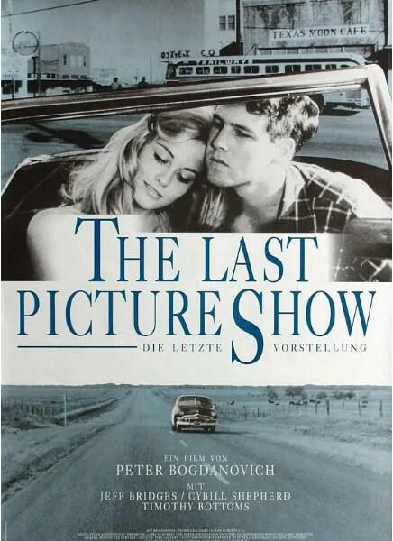 1971美國電影 最後一場電影 The Last Picture Show 英語中字