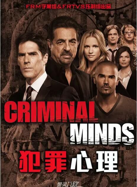 2013高分美劇 犯罪拼圖/犯罪心理/CRIMINAL MINDS 第7-9季 英語中字 盒裝12碟