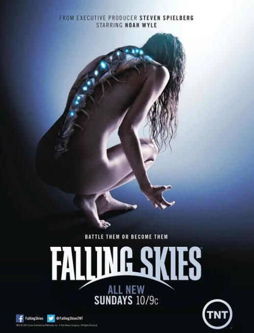 2011美劇 隕落星辰/Falling Skies/墮落天空/天崩 第1-5季 馬克西·奈特 英語中字 15碟