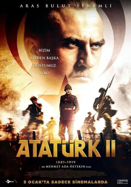 2024土耳其電影 阿塔圖爾克2/Atatürk II: 1881-1919 土耳其語中字 盒裝1碟