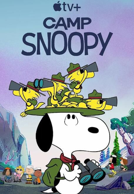 2024美國動畫《軍營史努比/Camp Snoopy/大兵史努比》英語中字 盒裝2碟