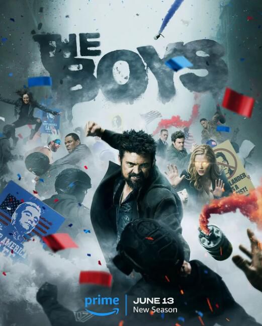 2024美劇 黑袍糾察隊/英雄克星/The Boys 第四季 英語中字 盒裝2碟