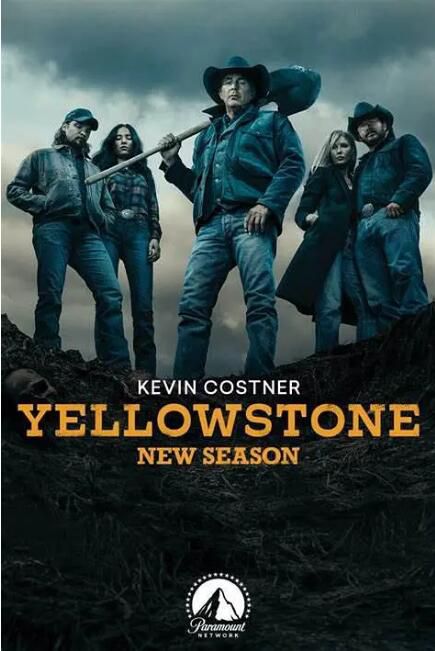 2022高分美劇 黃石/Yellowstone 第五季/黃石 最終季 英語中字 盒裝3碟