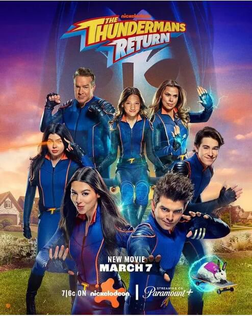 2024美國電影《雷霆人歸來/The Thundermans Return》琪拉·柯薩林 英語中英雙字 盒裝1碟