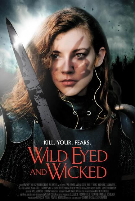 2024美國電影 摩登女騎士 Wild Eyed and Wicked 莫利·庫斯 英語中字 盒裝1碟