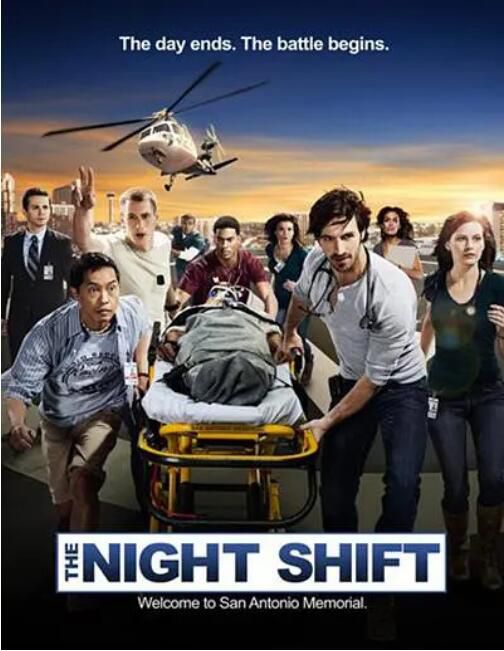 2014美劇 夜班醫生/The Night Shift/夜班急診室 第1-4季 歐文·馬肯 英語中字 8碟